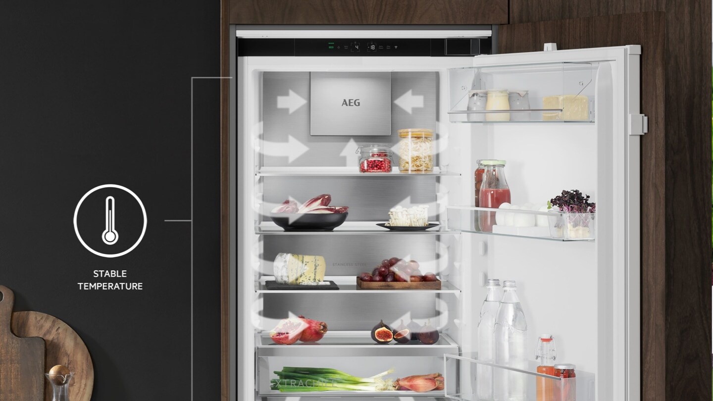 Réfrigérateur congélateur série 8000 Cooling 360