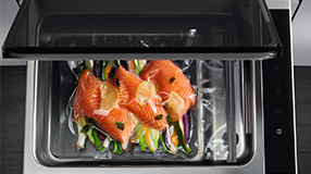 Saumon sous vide 