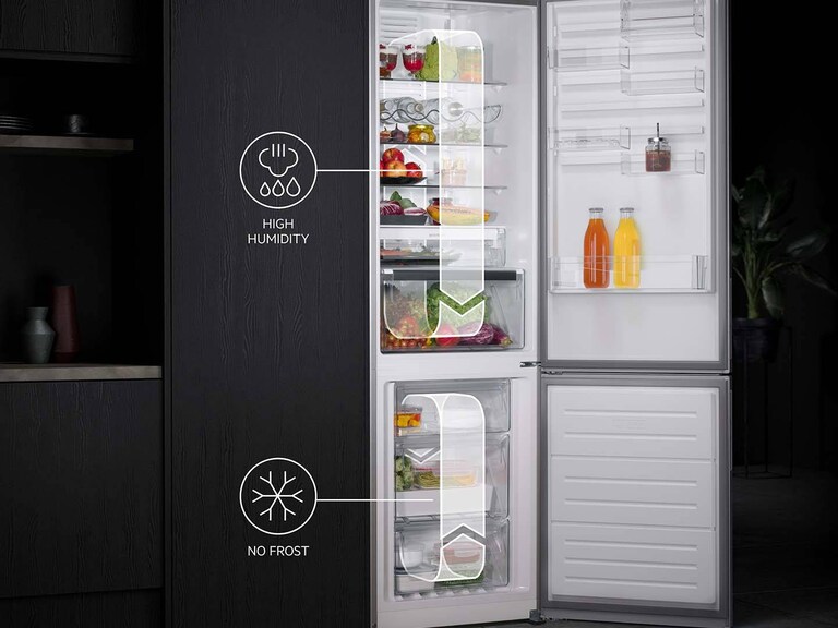 Combiné frigo-congélateur AEG TwinTech No Frost