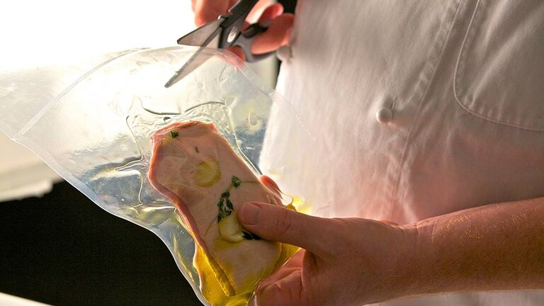 de la viande preparé sous vide toujours parfaitement cuit